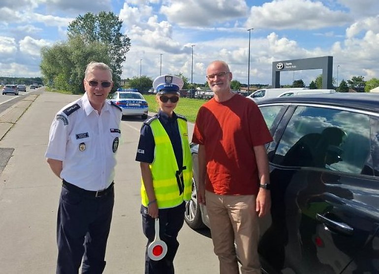 Ksiądz, policjanci i maskotki na bydgoskich drogach. Kierowcy zaskoczeni nietypową kontrolą!