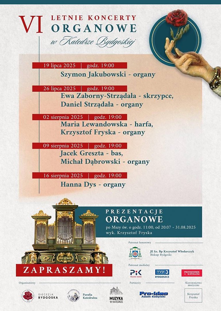 Koncert już dziś! Ewa Zaborny‑Strządała i Daniel Strządała oczarują bydgoską katedrę