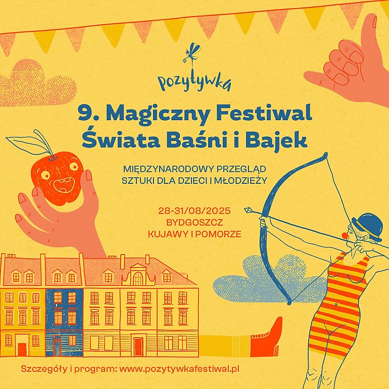 Bydgoszcz zmieni się w baśniową krainę! Sprawdź program Pozytywki 2025