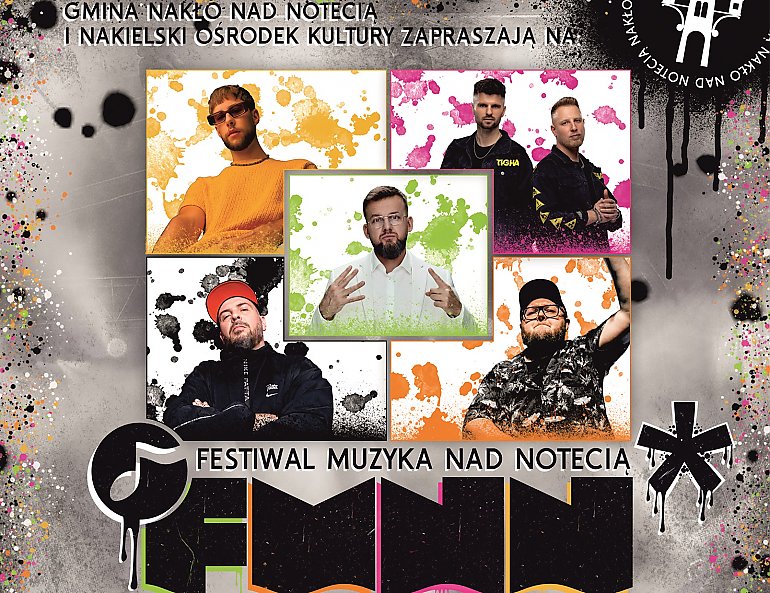 Gwiazdy rapu, popu i elektroniki rozgrzeją Nakło. Festiwal Muzyka nad Notecią już pod koniec sierpnia