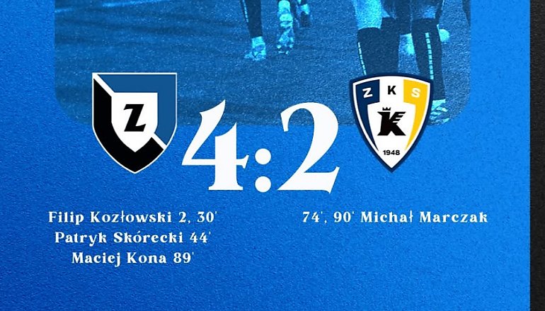 Zawisza wygrał kolejny mecz w sezonie
