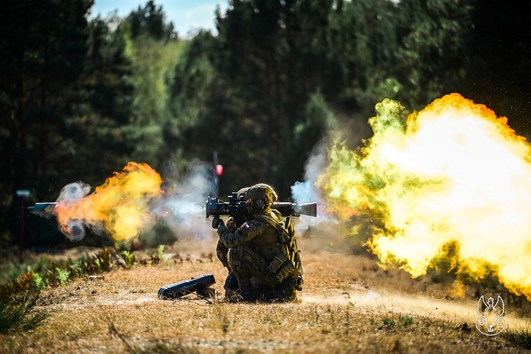 Niezwykłe ćwiczenia WOT: Carl Gustaf po raz pierwszy w użyciu