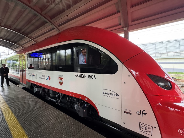PESA Bydgoszcz dostarcza nowoczesne pociągi dla Wielkopolski!