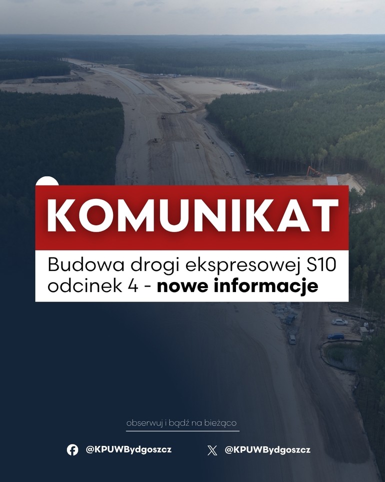 Ekspresowa S10: Nowe kroki w kierunku budowy!