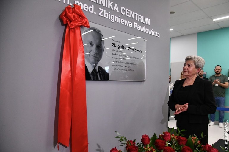 Poliklinika Centrum Onkologii w Bydgoszczy uhonorowała swojego twórcę - dr. Zbigniewa Pawłowicza!