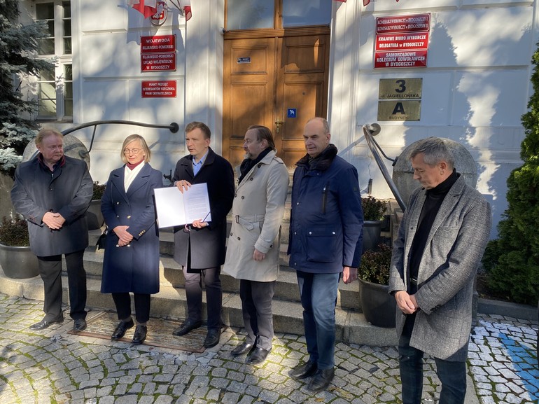 Polityczny apel w Bydgoszczy: Wojewoda do dymisji!