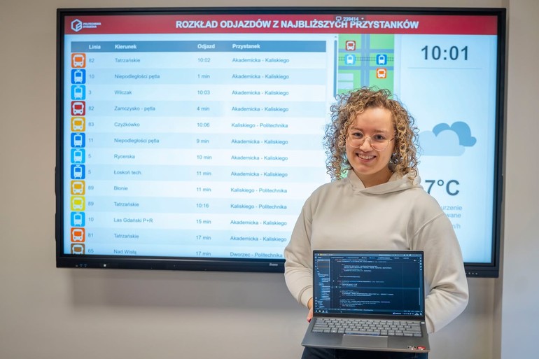 Innowacyjna aplikacja studentki PBŚ zmienia oblicze powrotów do domu!