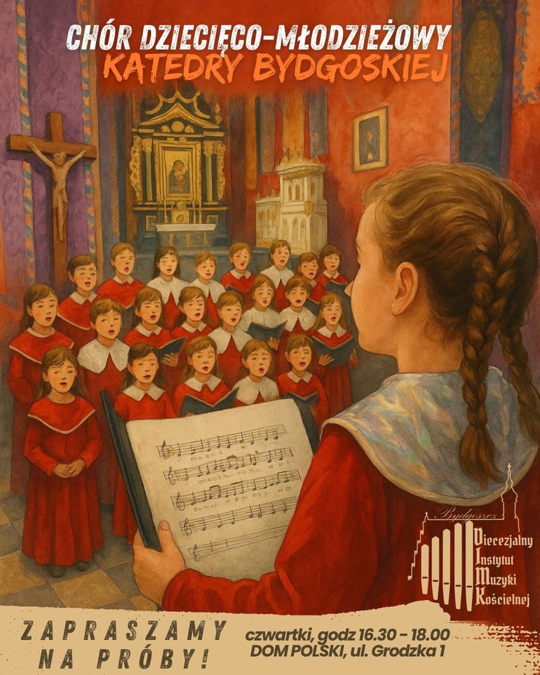 Muzyczna przygoda w sercu Bydgoszczy: dołącz do chóru dziecięco-młodzieżowego!