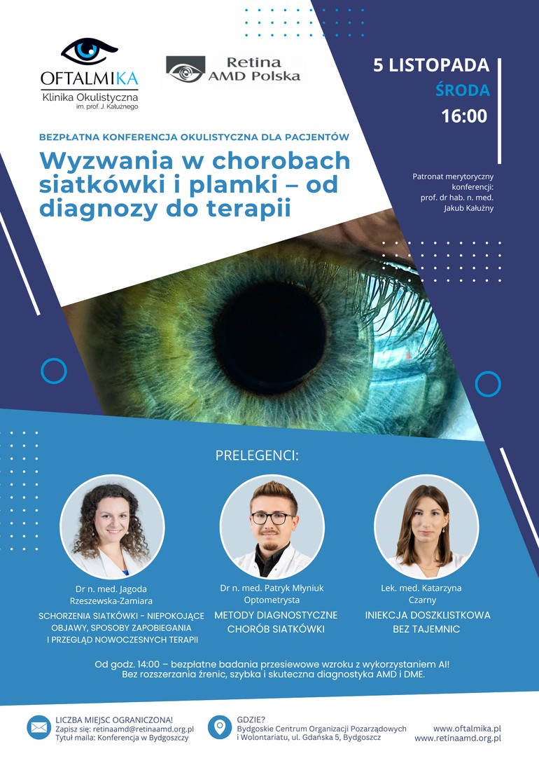 Ratuj swój wzrok w Bydgoszczy – bezpłatna konferencja już 5 listopada!