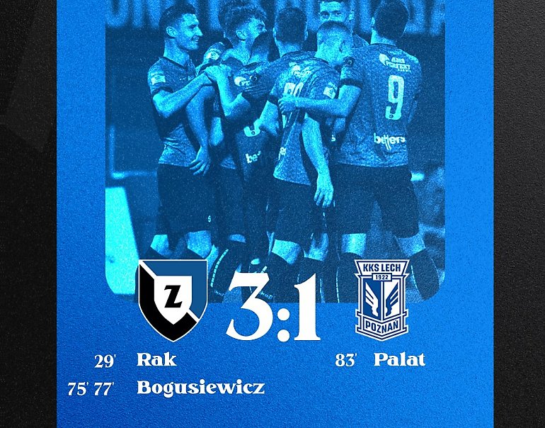 Zawisza pokonał Lecha Poznań i jest liderem trzeciej ligi