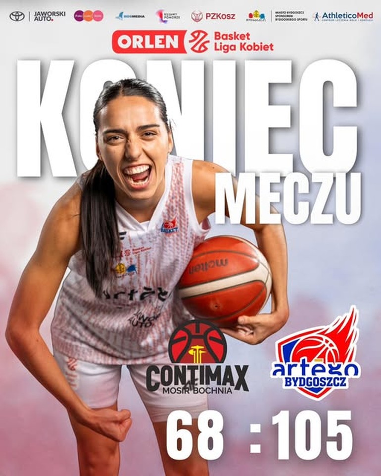 Bydgoskie koszykarki zmiotły rywalki w Bochni! Wynik powyżej 100 punktów