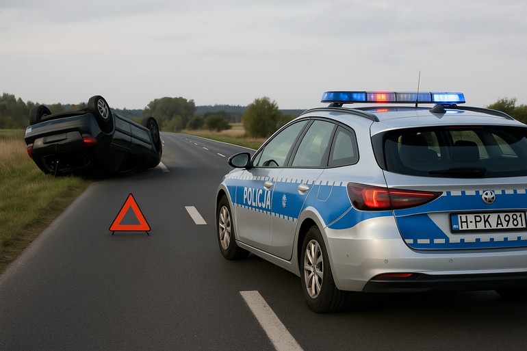 Nie zatrzymali się, by pomóc rannemu. Szokujące zaniedbanie kierowców na DK 91!