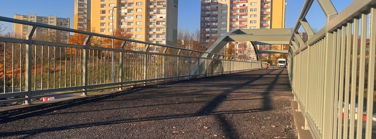 Nowa odsłona kładki nad Jana Pawła II w Bydgoszczy! Co się zmieniło?