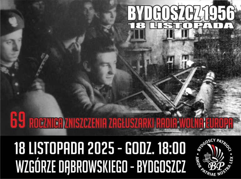 Kiedy Bydgoszcz stanęła do walki o wolność: niezapomniany listopad '56!