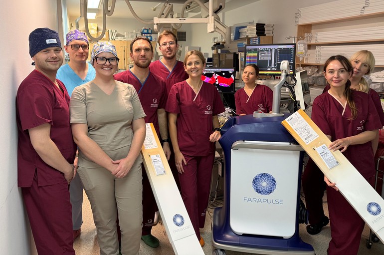 Bydgoski szpital pionierem w leczeniu arytmii nowoczesną metodą!