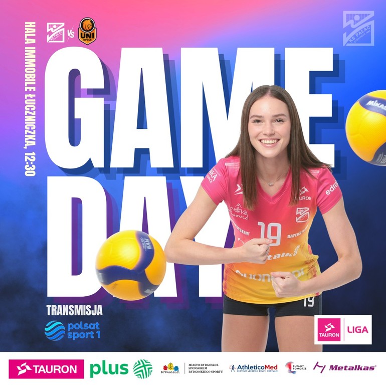 Siatkarki Bydgoszczy walczą z czołówką ligi! UNI Opole na horyzoncie