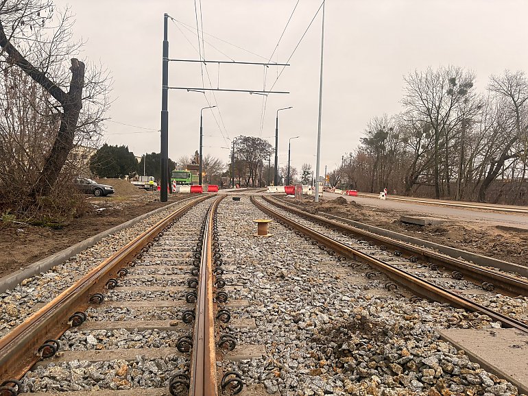 Tramwaje wracają na Toruńską! Pierwszy etap remontu zakończony