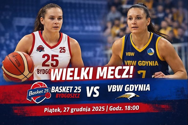 Koszykarskie emocje po świętach. Basket 25 podejmuje mistrzynie Polski