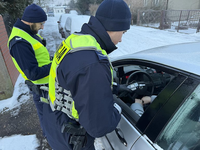 To był trzeźwy poranek dla bydgoskich kierowców. Na ulice  wyszli policjanci