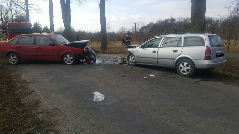 Wypadek w miejscowości Wojnowo koło Bydgoszczy. 