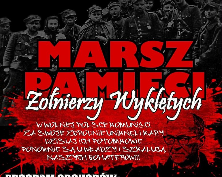 Bydgoscy Patrioci  zapraszają na marsz! To forma uczczenia Narodowego Dnia Pamięci Żołnierzy Wyklętych