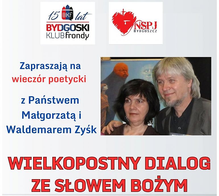 Wielkopostny dialog ze Słowem Bożym. Bydgoski klub Frondy zaprasza na wyjątkowy wieczór poetycki