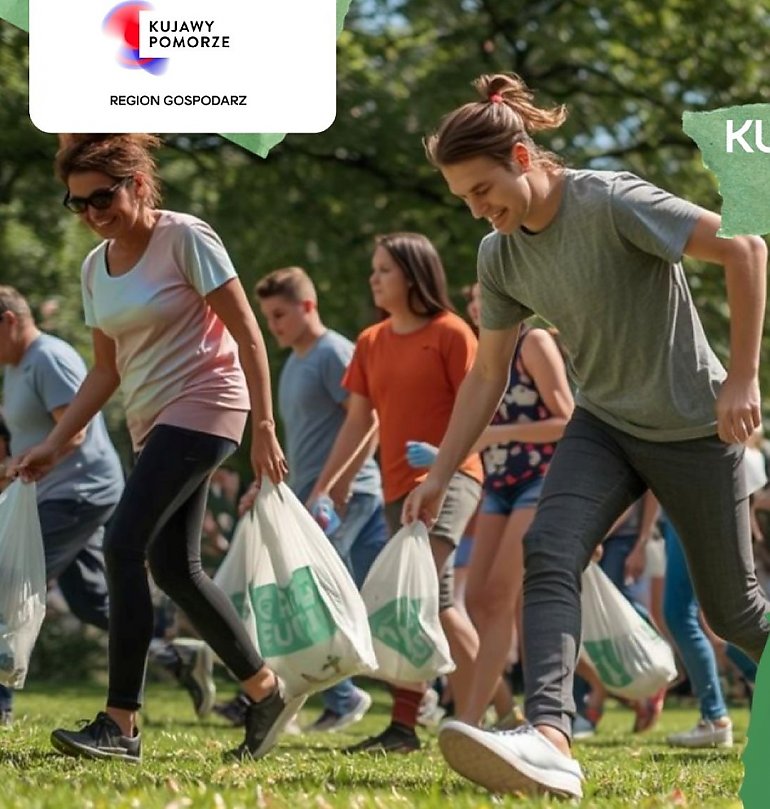 Sprzątanie... w pośpiechu? Urząd Marszałkowski zaprasza na Kujawsko-Pomorski Plogging! 