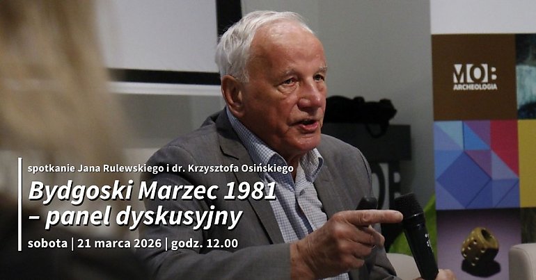 Będą dyskutować o Bydgoskim Marcu 1981. Muzeum Okręgowe zaprasza na spotkanie z Janem Rulewskim i  Krzysztofem Osińskim