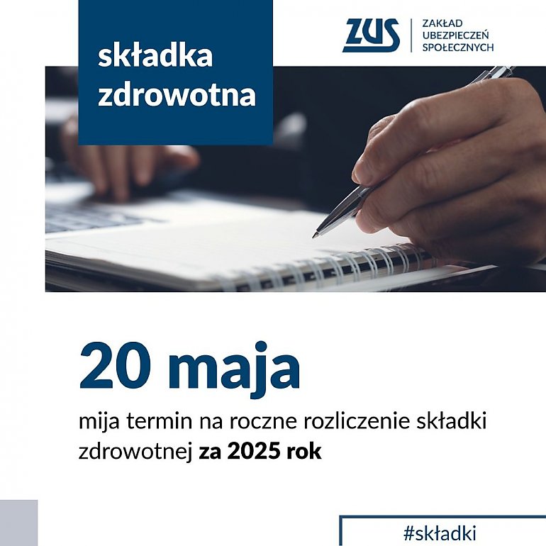 Przedsiębiorcy muszą rozliczyć składkę zdrowotną. Termin mija 20 maja