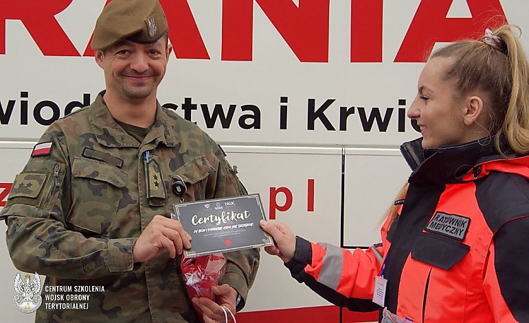 Terytorialsi zakasali rękawy. W Grudziądzu popłynęła krew dla potrzebujących