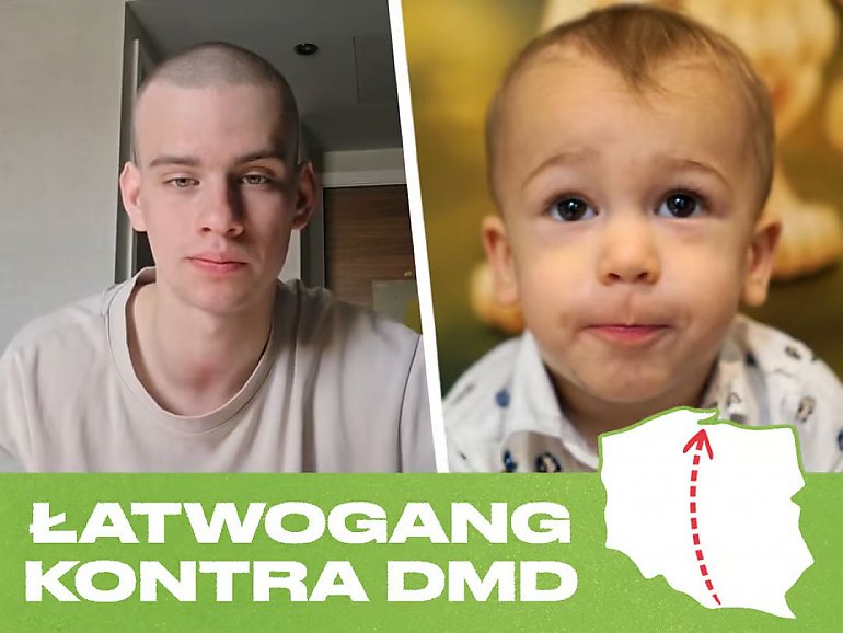 Kujawsko-pomorskie na trasie wielkiej pomocy. Łatwogang zebrał miliony dla dzieci z DMD