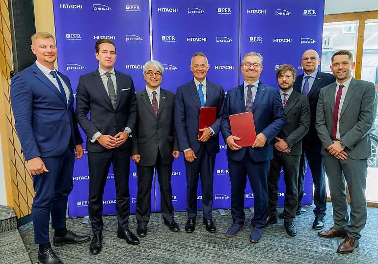 Bydgoszcz bliżej kolei dużych prędkości. PESA i Hitachi Rail łączą siły