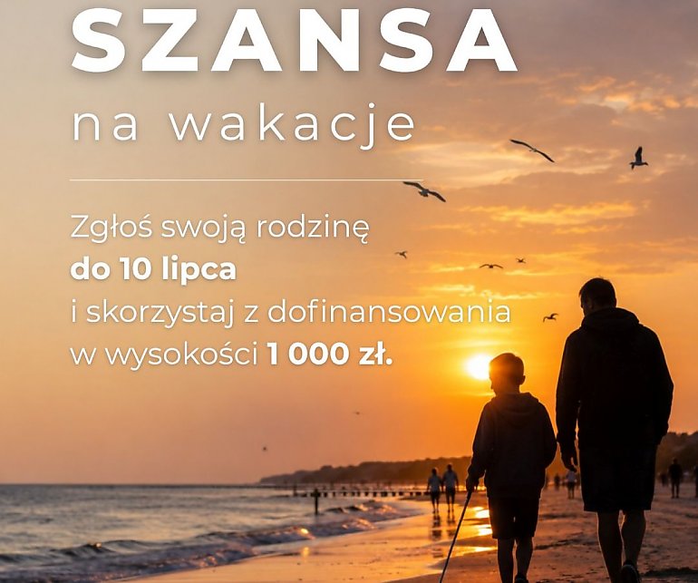 „Szansa na wakacje”. Rodziny dzieci z niepełnosprawnościami mogą otrzymać 1000 zł wsparcia