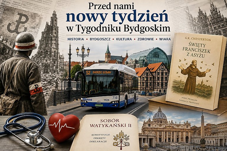 Nowy tydzień w Tygodniku Bydgoskim. Powstanie Warszawskie, MZK, Chesterton i Sobór Watykański II