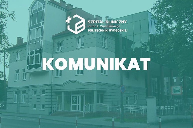Kolejna placówka ogranicza działalność z powodu braków kadrowych. Oddział Szpitala Klinicznego Politechniki Bydgoskiej zawiesza pracę