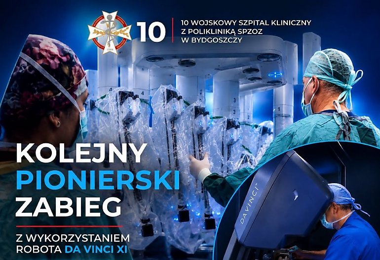 Dwa nowotwory, jeden zabieg. Zaawansowana operacja w 10 Wojskowym Szpitalu Klinicznym