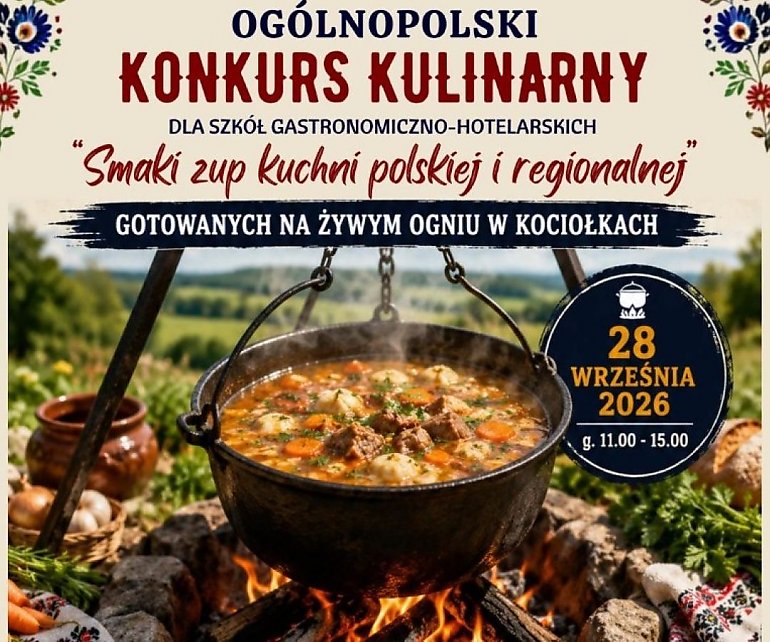 To będzie wyśmienita rywalizacja!  Młodzi kucharze z całej Polski zawalczą  o Wielką Chochlę