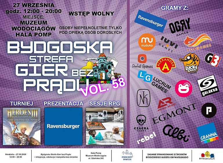 9000 puzzli i ostatnia szansa w Heroes III. Niedziela bez prądu w Bydgoszczy
