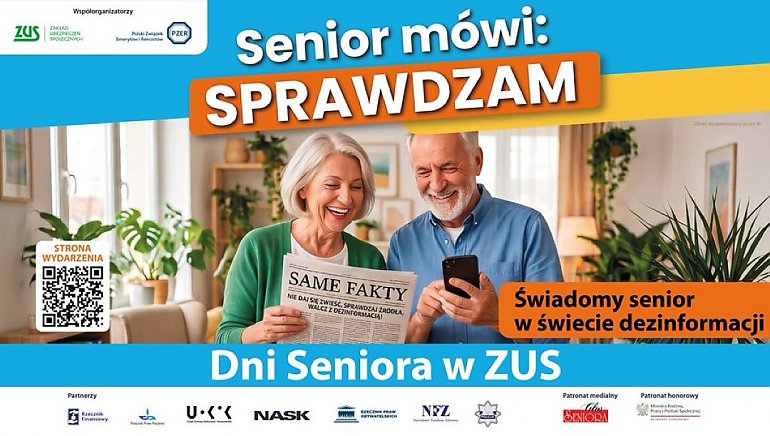 ZUS zaprasza starszych mieszkańców. Dziś pierwszy dyżur Policji w Bydgoszczy