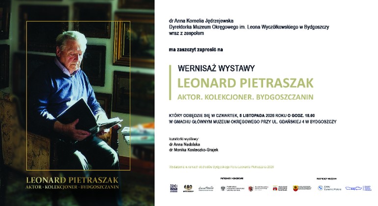 Leonard Pietraszak jako aktor, kolekcjoner i bydgoszczanin. Wernisaż w MOB