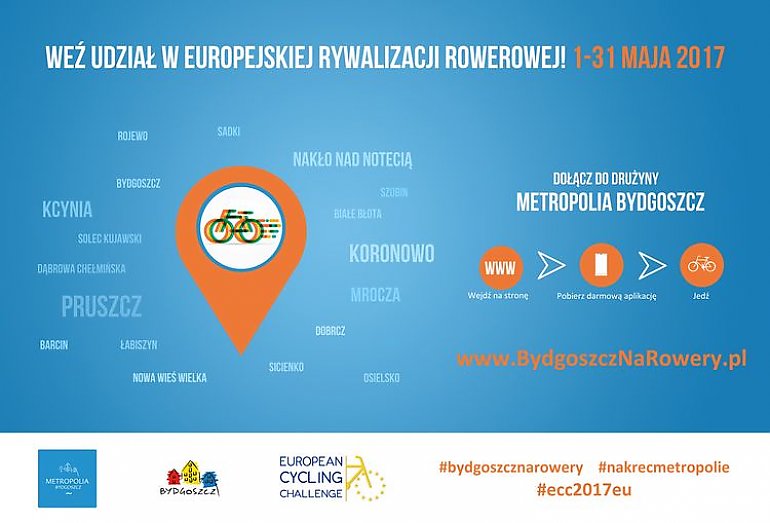 Bydgoszcz włączyła się do rowerowej rywalizacji