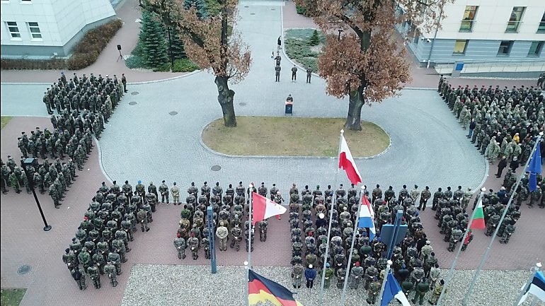 Francuski Korpus Szybkiego Reagowania ćwiczy w Bydgoszczy