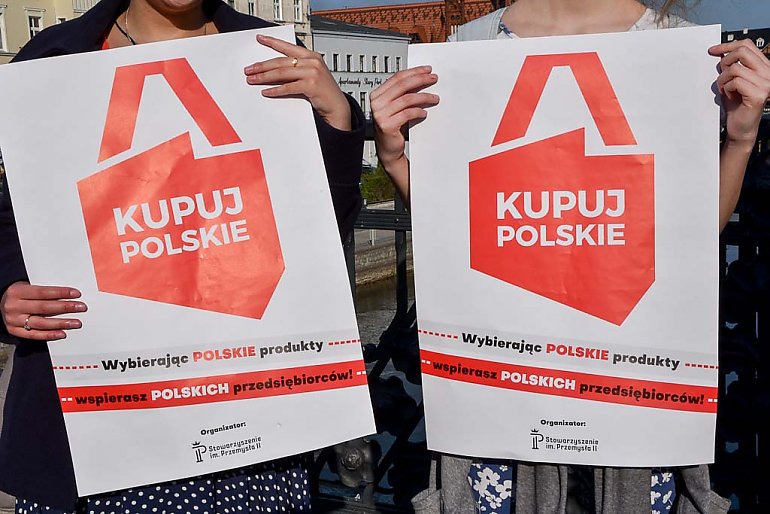 Kupuj polskie – akcja Młodzieży Wszechpolskiej