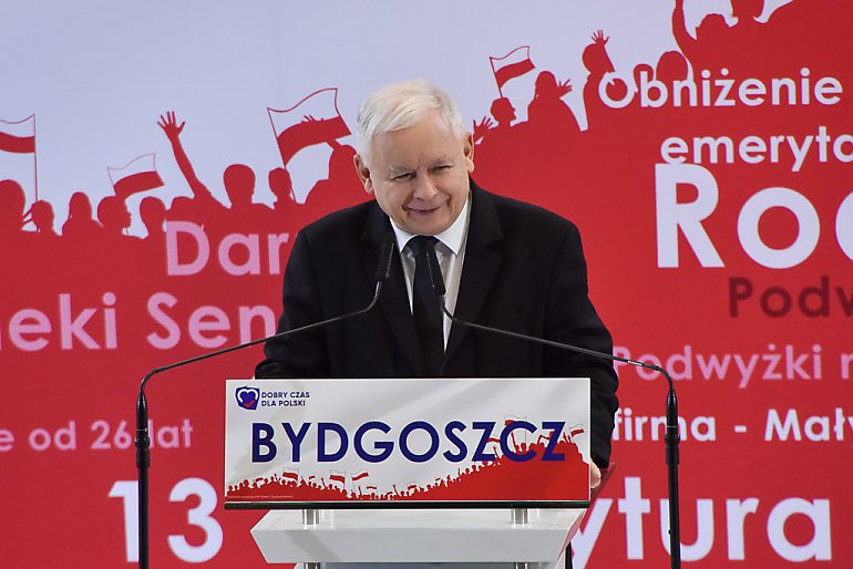 Kaczyński w Bydgoszczy: Odbudowaliśmy polską demokrację [WYBORY 2019]