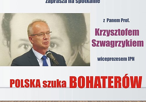 Spotkanie z prof. Krzysztofem Szwagrzykiem